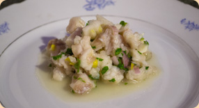Peruánské ceviche