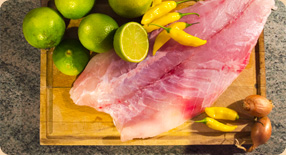 Peruánské Ceviche - Suroviny
