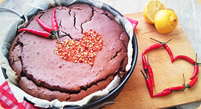 Čokoládový chilli cheesecake