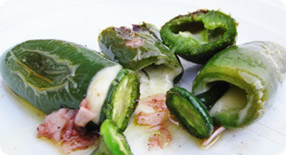 Grilované Jalapeno s Cheddarem