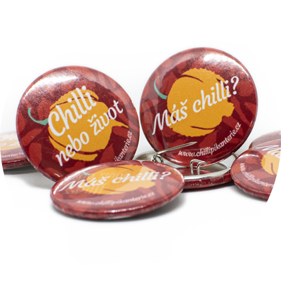 Chilli placka se špendlíkem