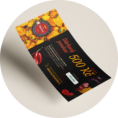 Dárkový chilli poukaz