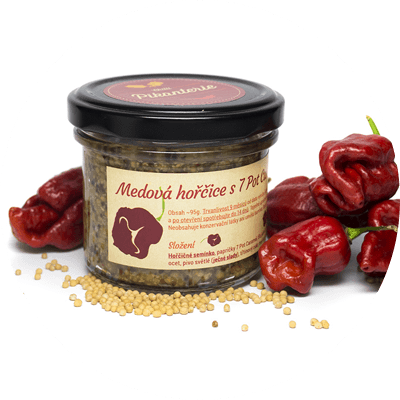 Chilli hořčice Medová s pivem