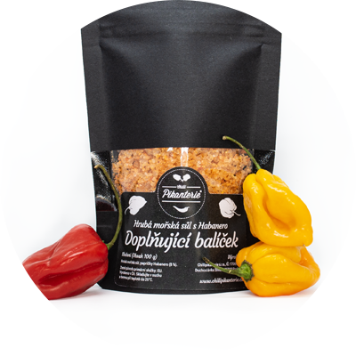 Sůl s papričkou Habanero