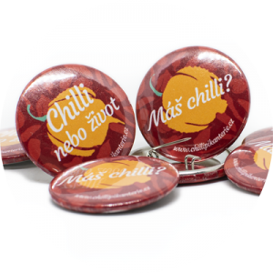 Chilli placka se špendlíkem